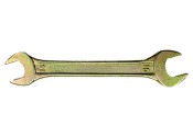 Ключ гаечный рожковый СИБРТЕХ 19х22мм желтый цинк