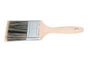 Кисть плоская 50мм 2'' искусственная щетина деревянная ручка MATRIX Golden
